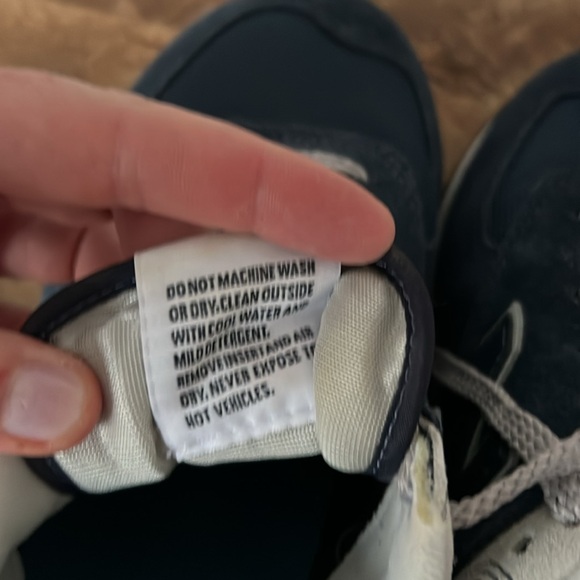 New Balance Navy Blue 574 Sneakers - Picture 7 of 8